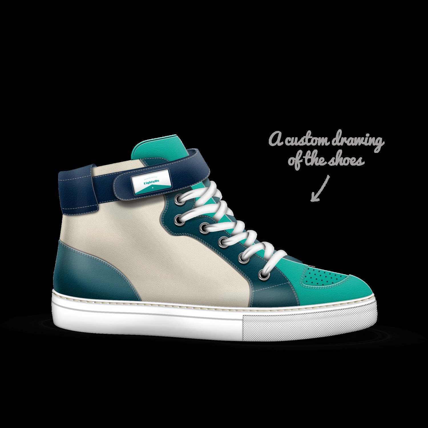 Eighty8s A Custom Shoe concept by Luke Evans