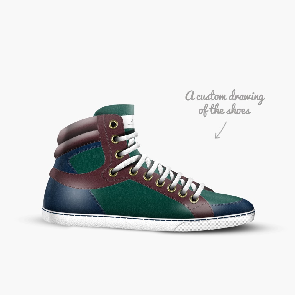 Journee limited edition shoe Journee artisan made in Italy shoes by Kenyatta Scott