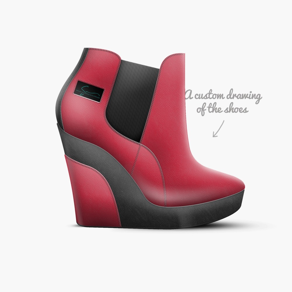 Rose I limited edition shoe Rose I artisan made in Italy shoes by Stephoñe Braswell