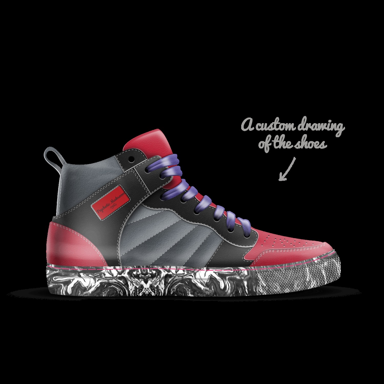 Custom made nike thea store