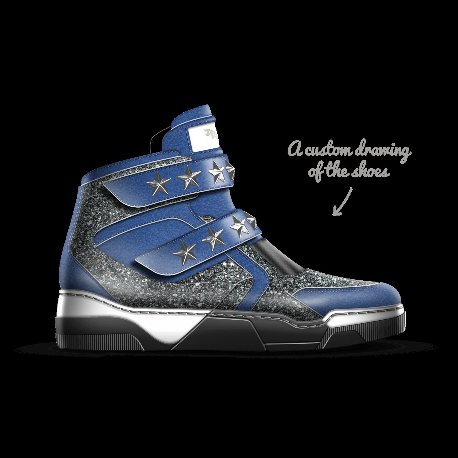 B Real King B A Custom Shoe concept by Brian Lee