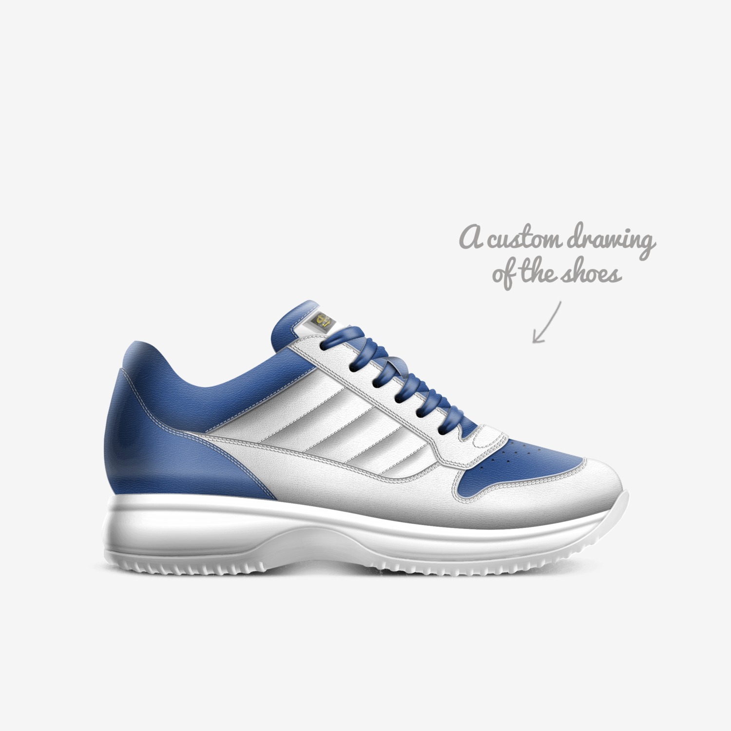 ReCoP & StAcK custom made in Italy shoes by Marvin Garrett | Sketch view