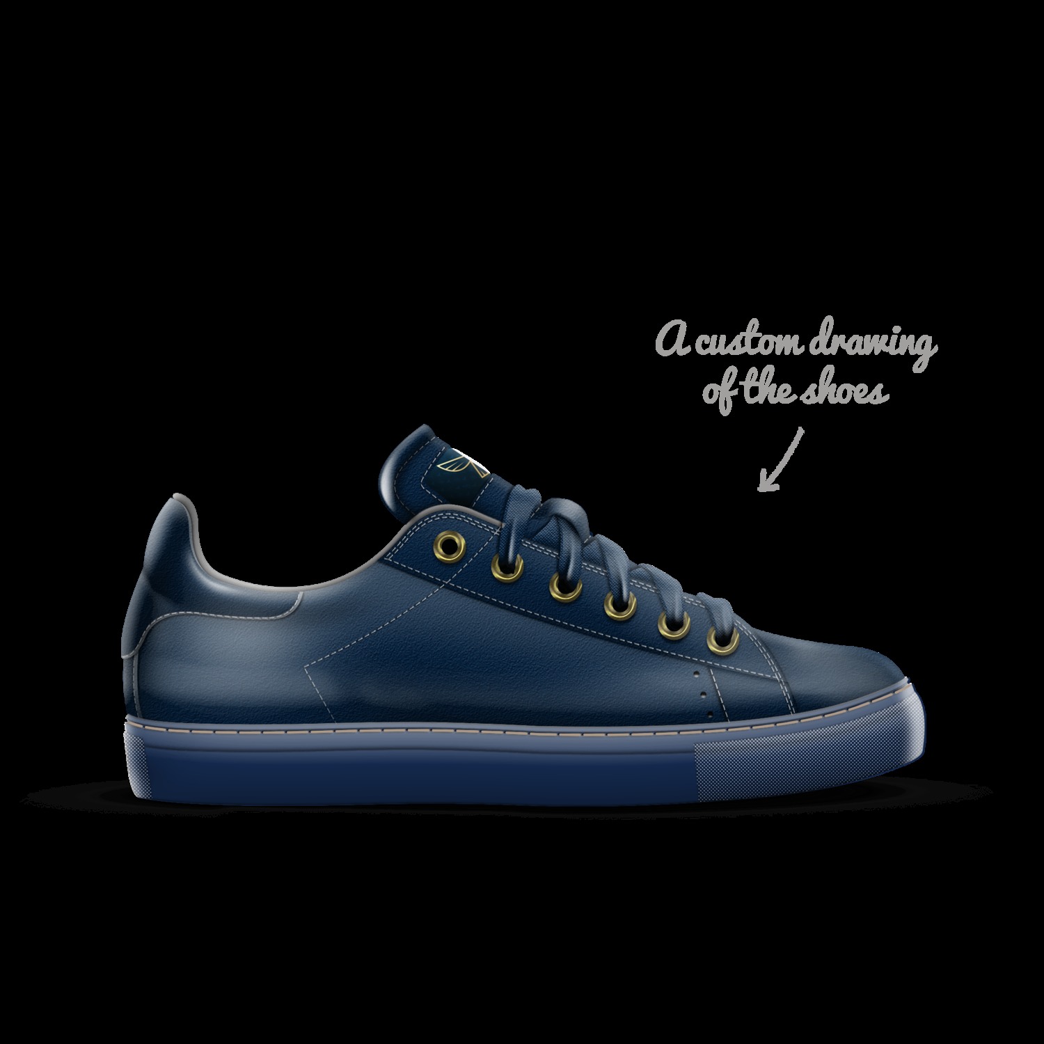 Blue sole sale
