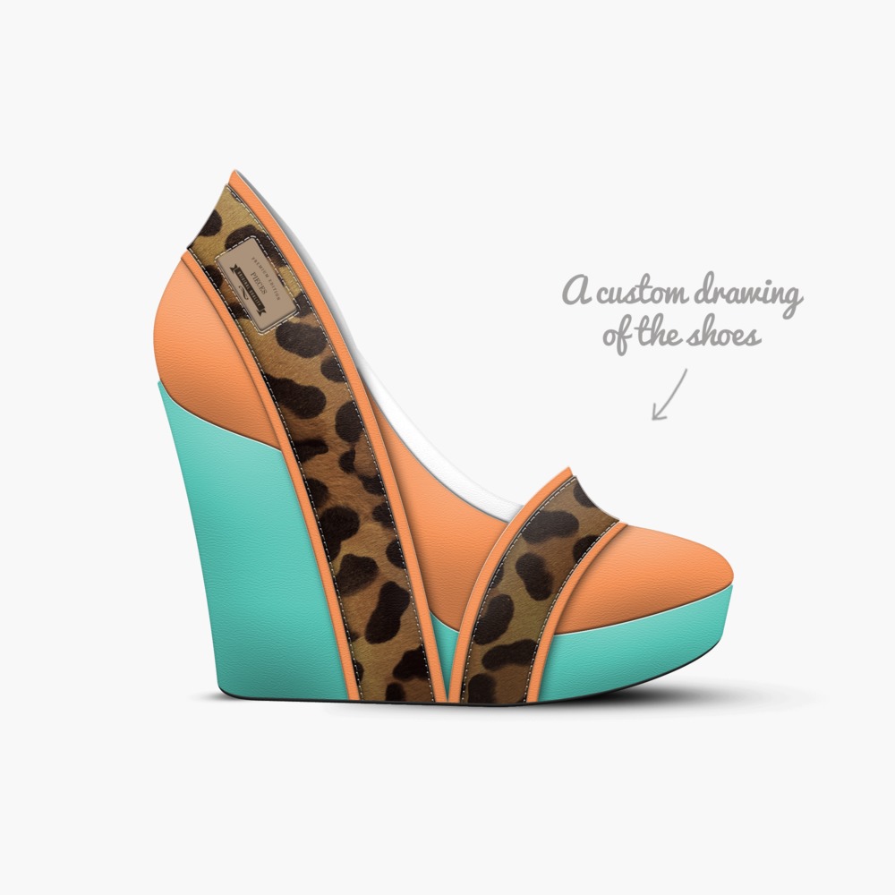 Pieces limited edition shoe Pieces artisan made in Italy shoes by Tonya Green