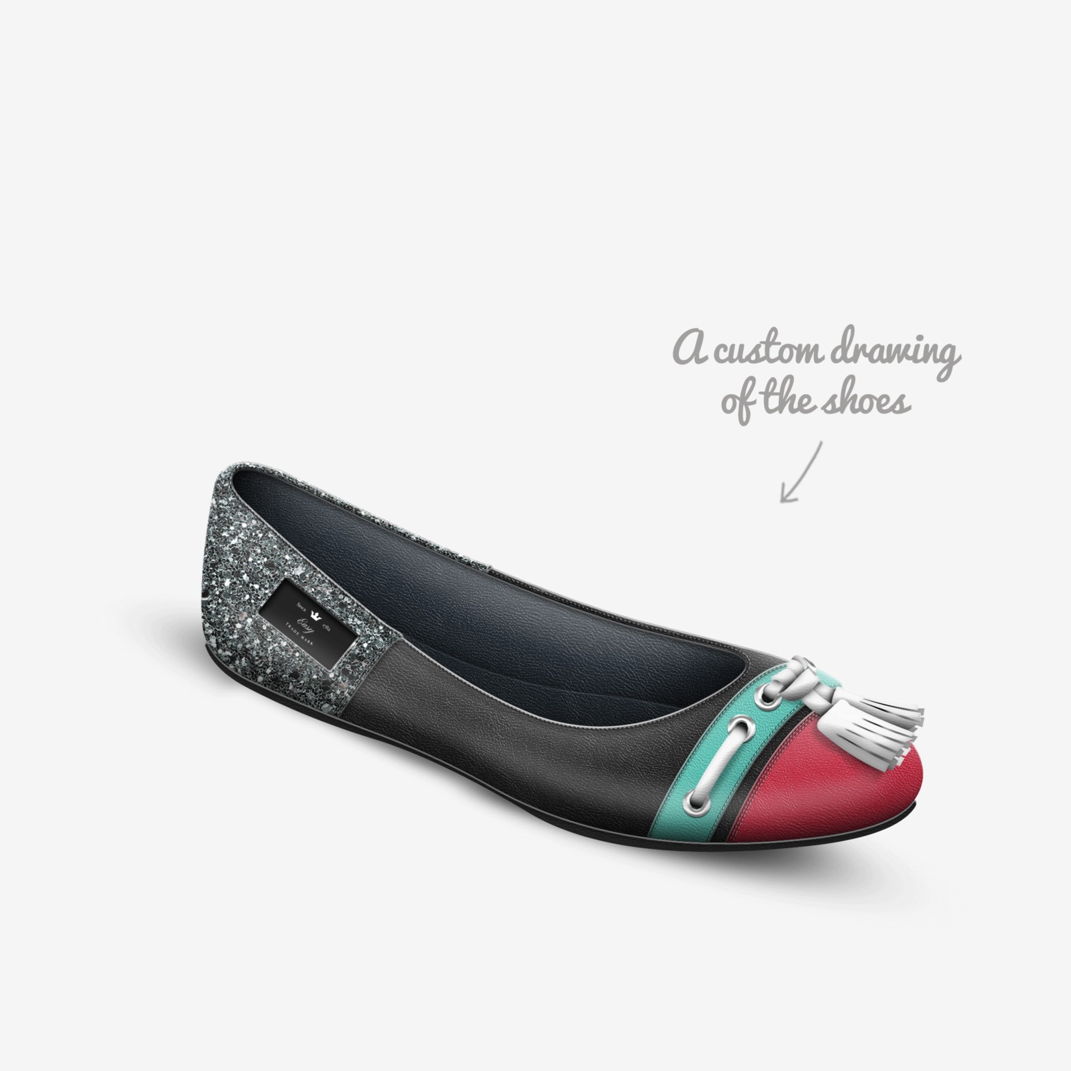 Easy custom made in Italy shoes by Tonya Green | Sketch view
