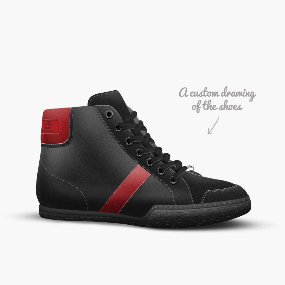 BLOX limited edition shoe BLOX artisan made in Italy shoes by Daniel Johnson