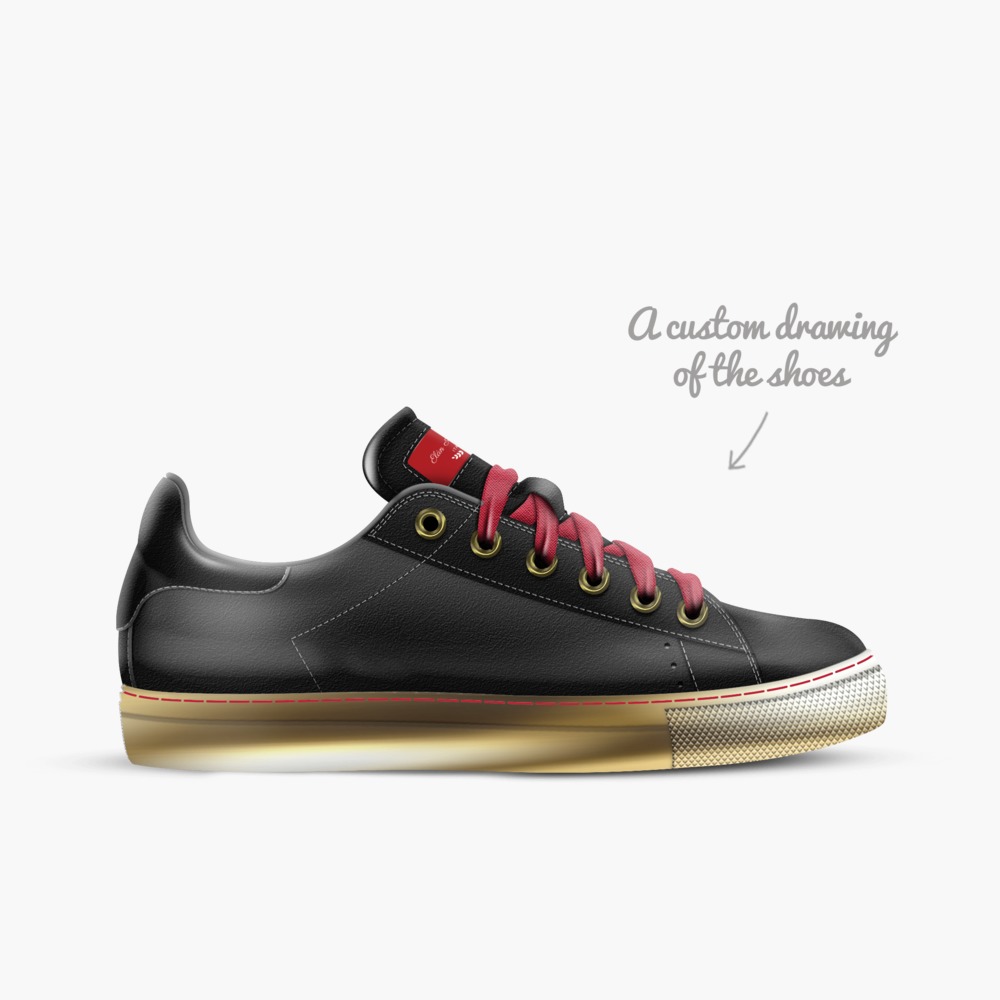 Oro limited edition shoe Oro artisan made in Italy shoes by Elan Allende
