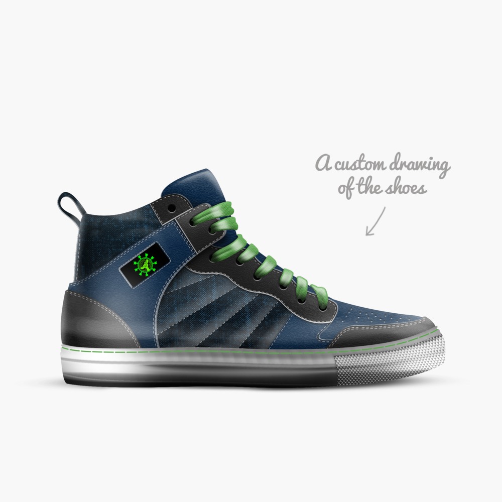 Phreaker Sneaker limited edition shoe Phreaker Sneaker artisan made in Italy shoes by Kat Valentine