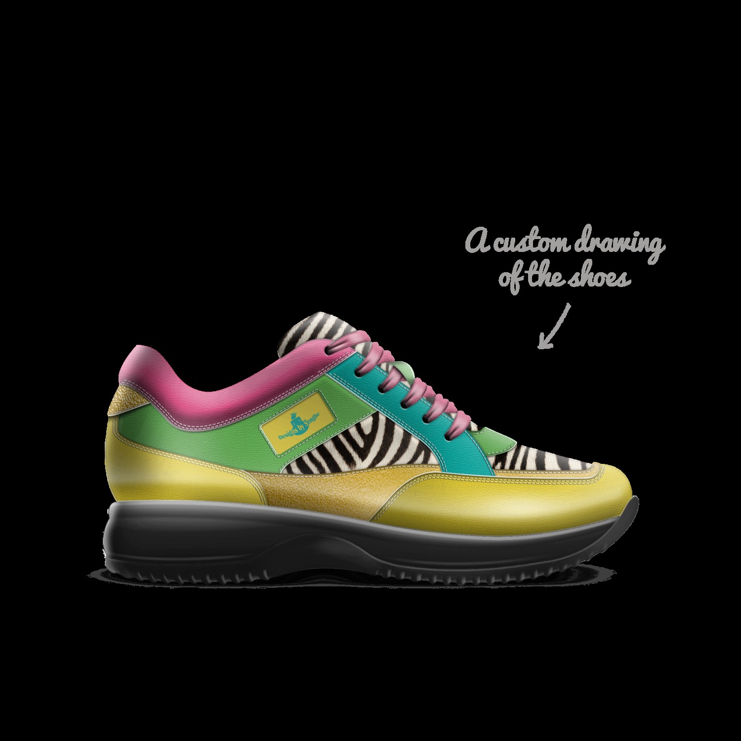 DBS CANDY DRIP 2 A Custom Shoe concept by Designs By Sengbe