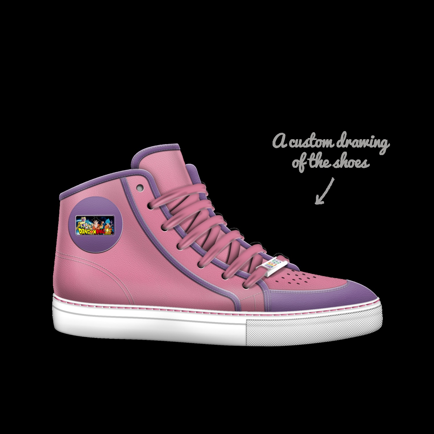dragon ball z A Custom Shoe concept by Leslie Blas