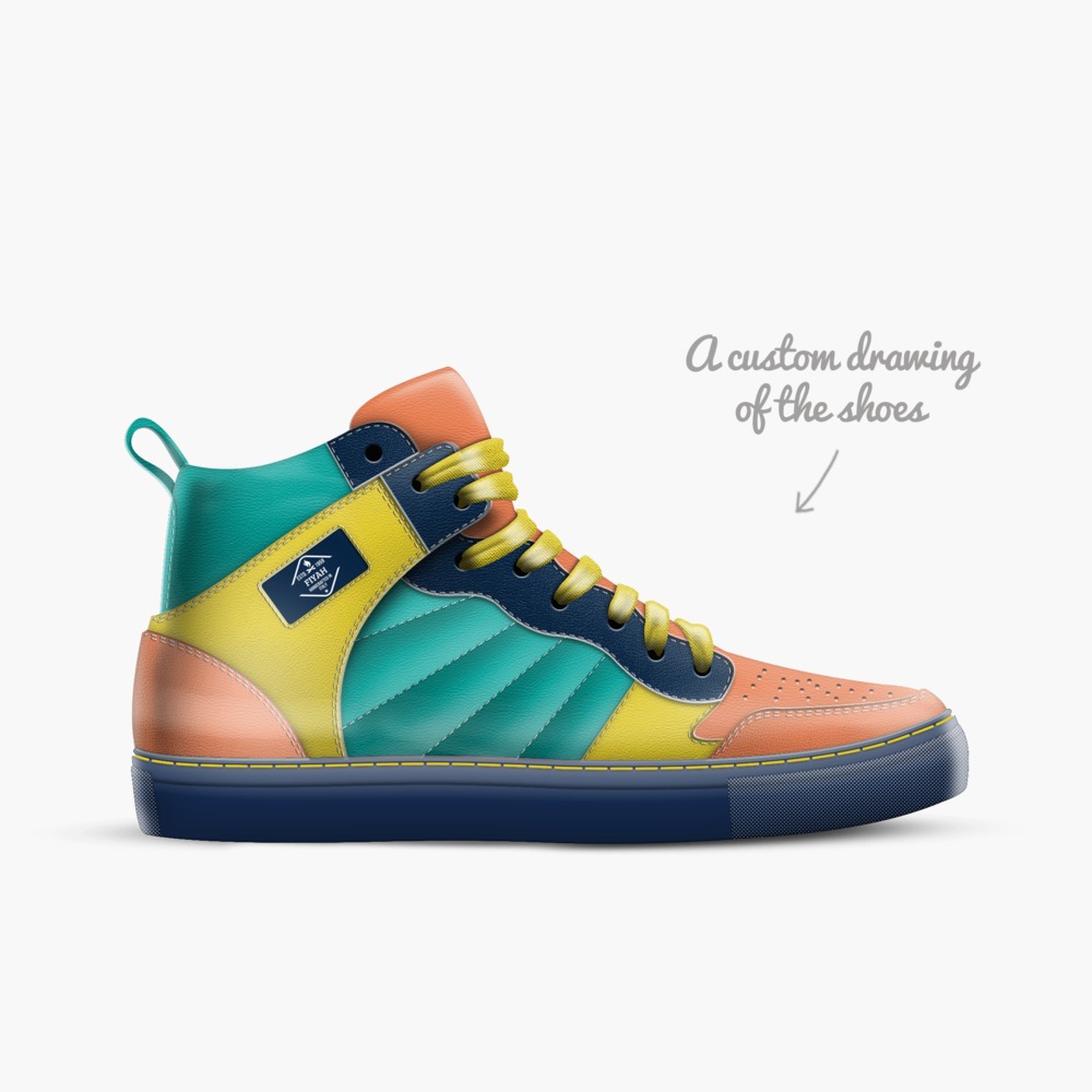 FIYAH limited edition shoe FIYAH artisan made in Italy shoes by Eric E-stylz Santiago