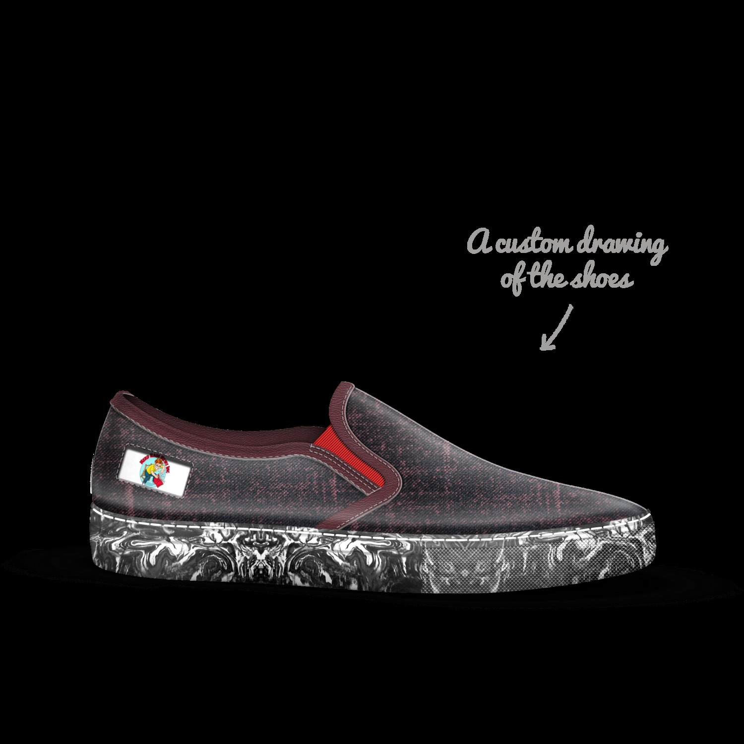 Nerd shoe top