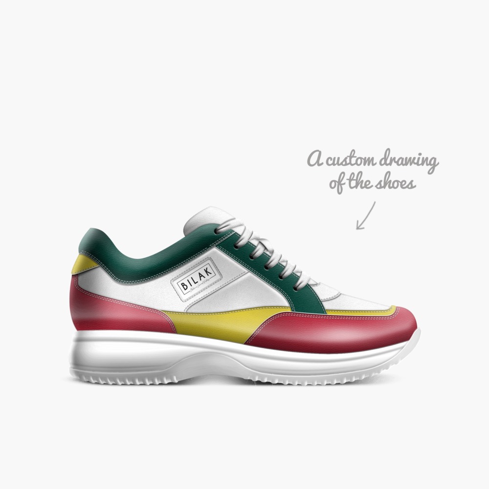 BILAK limited edition shoe BILAK artisan made in Italy shoes by Fiona Le