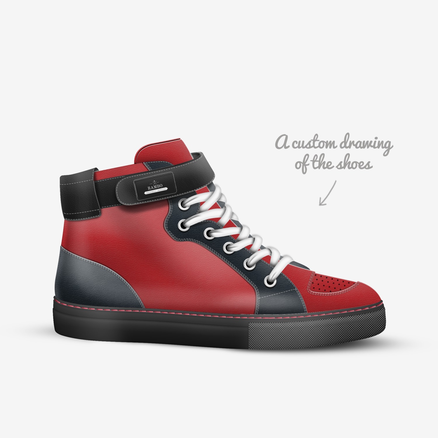 RAMBO | A Custom Shoe concept by Robert Rodriguez