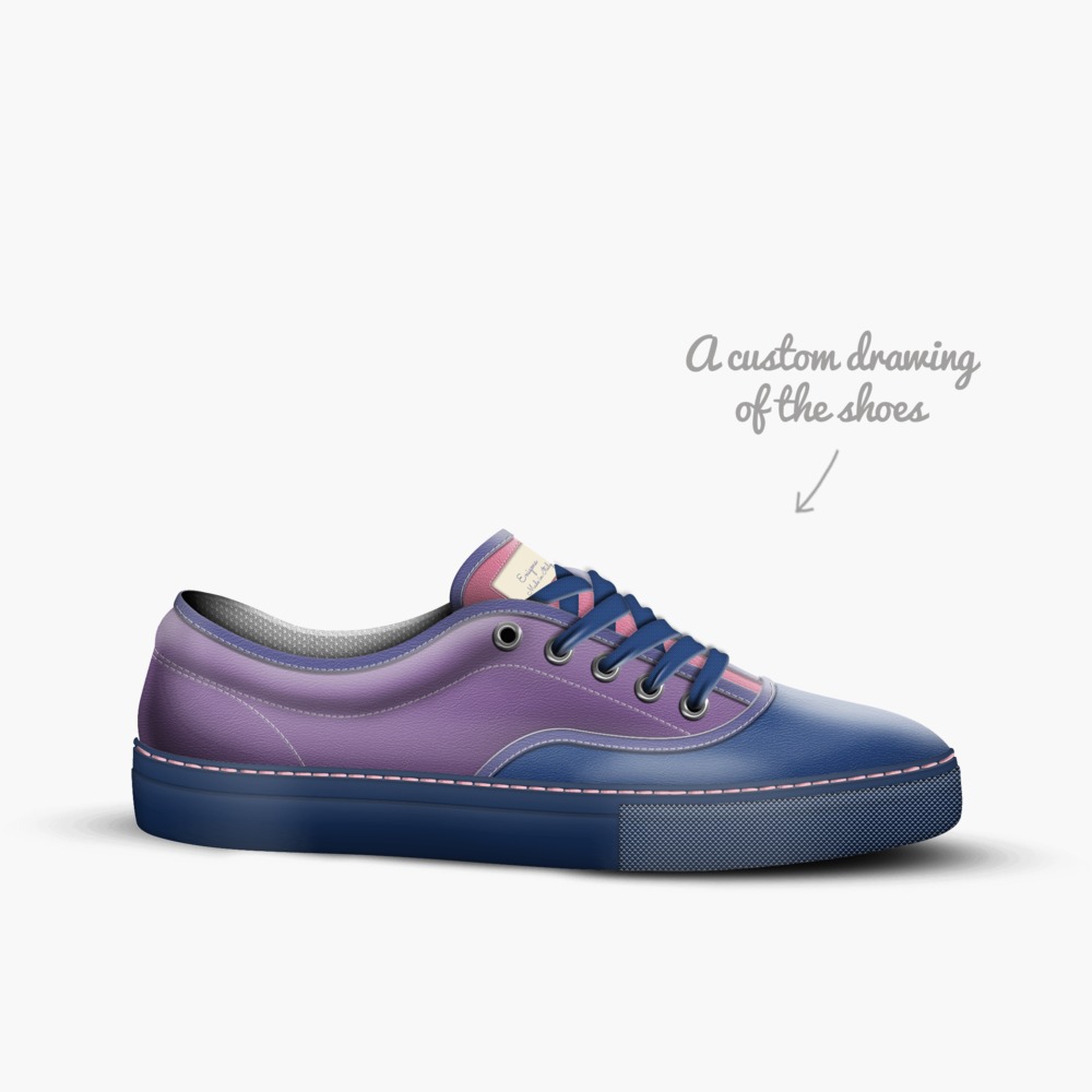 Enigma limited edition shoe Enigma artisan made in Italy shoes by Danielle Blackwell