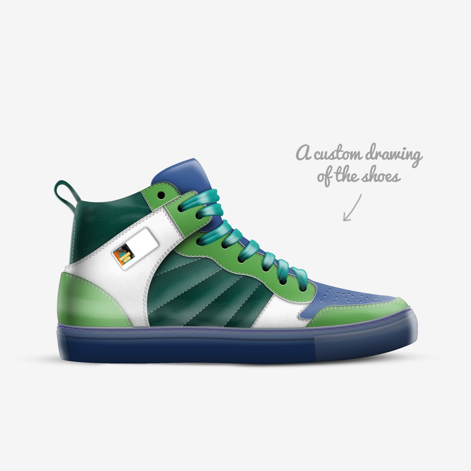 Young Torres Shoes custom made in Italy shoes by Remington Brown | Sketch view