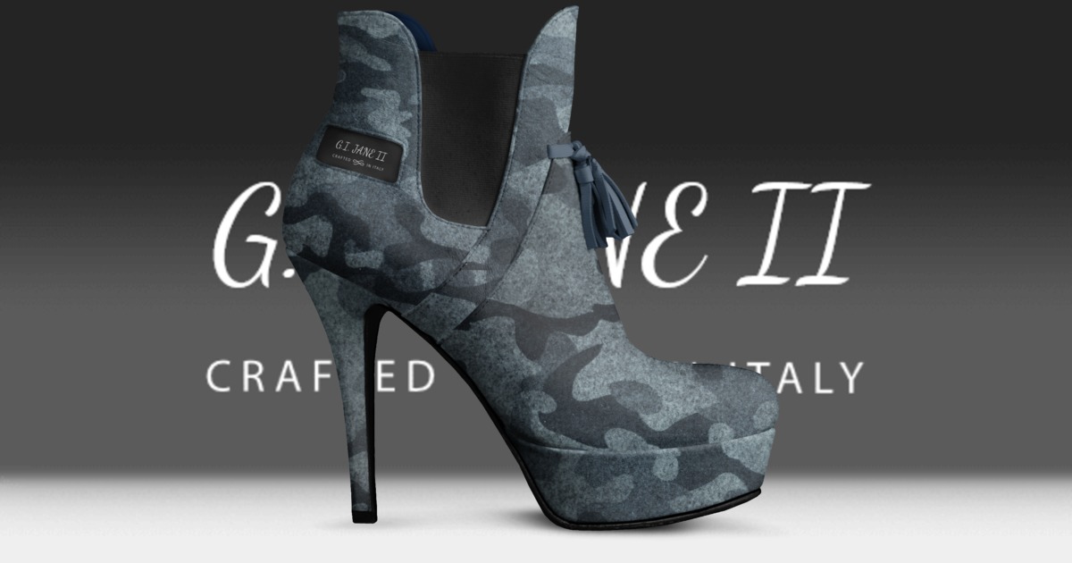 G.I. JANE II | A Custom Shoe concept by 