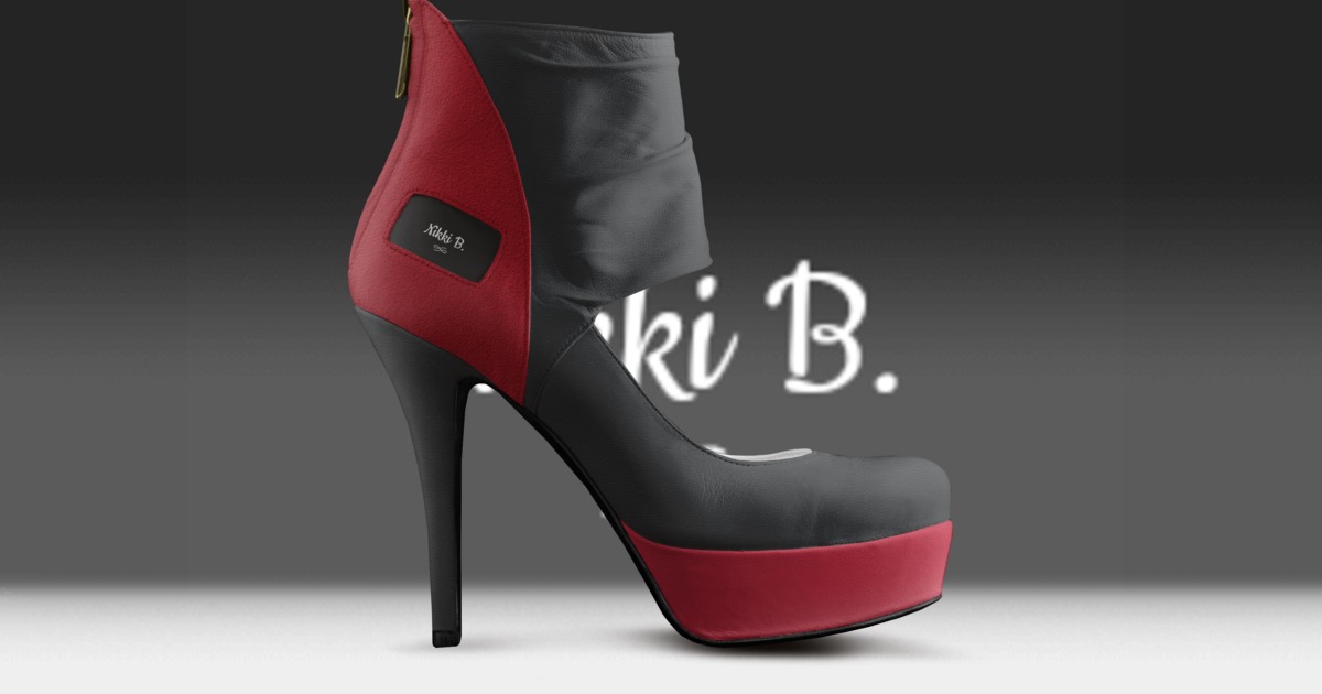 A Custom Shoe concept by Nikia Bratcher