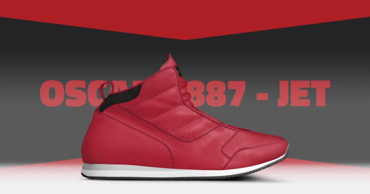 OSCAR 1887 - JET | A Custom Shoe concept by Anna Karin
