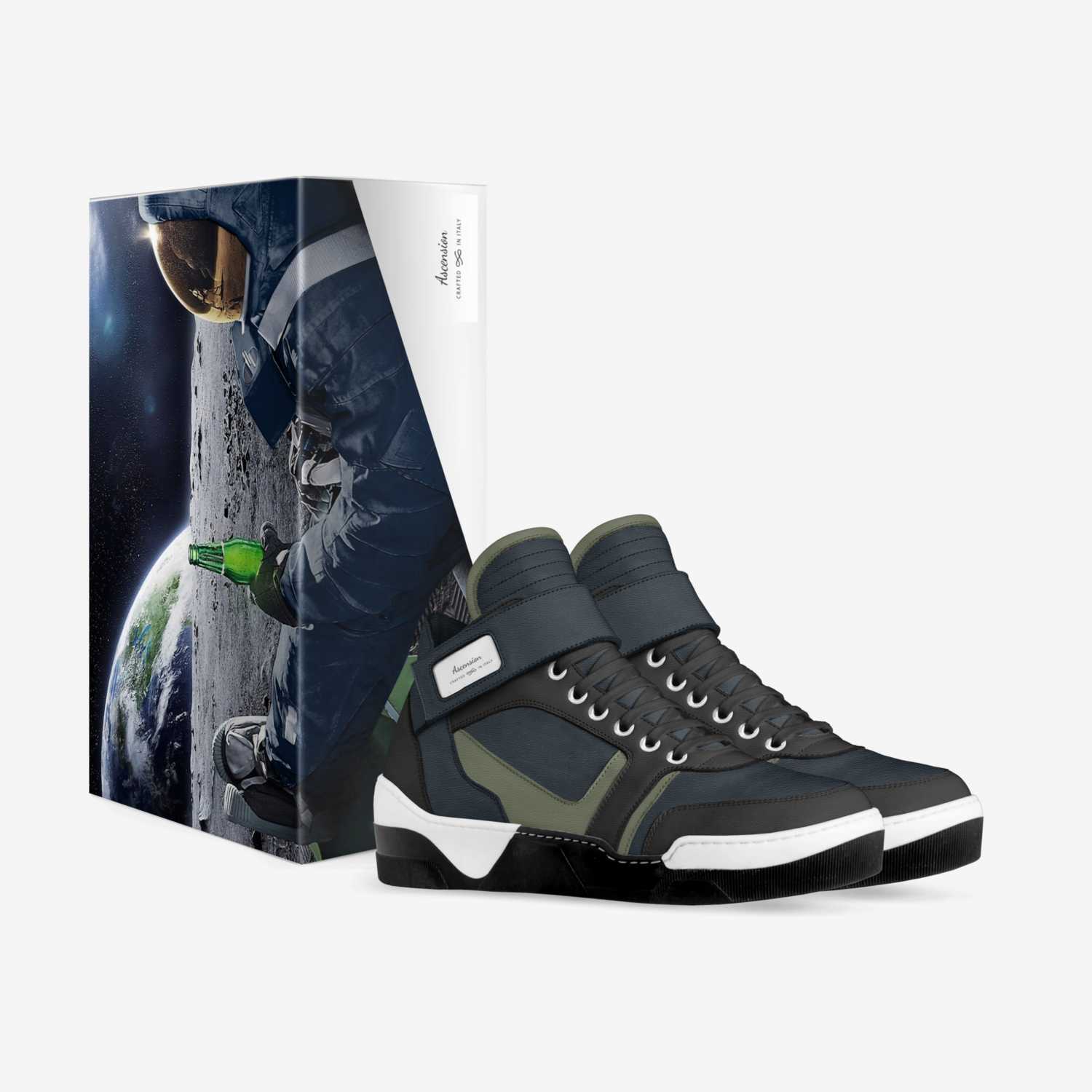 Ascension custom made in Italy shoes by Antoine Harris | Box view
