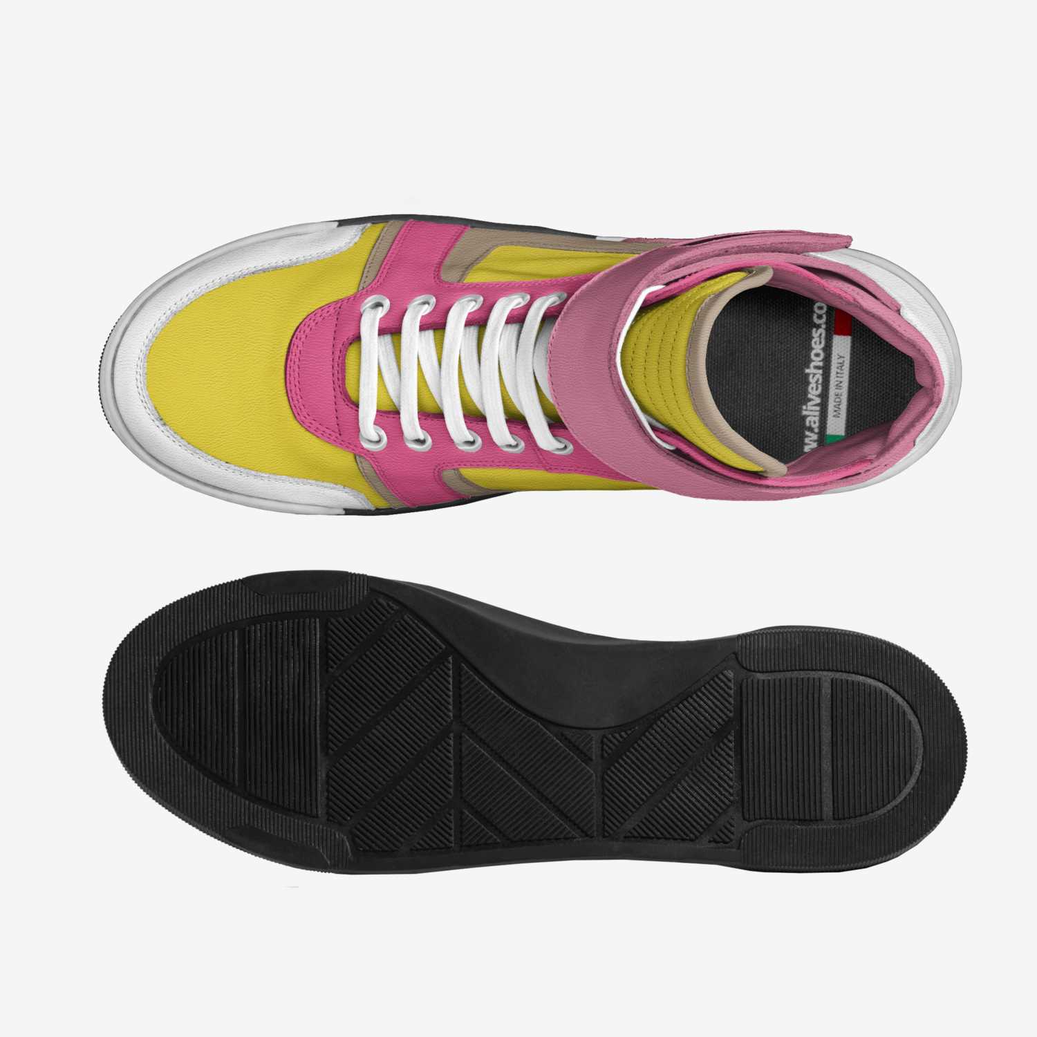 C&W custom made in Italy shoes by Brenda Clay | Top view