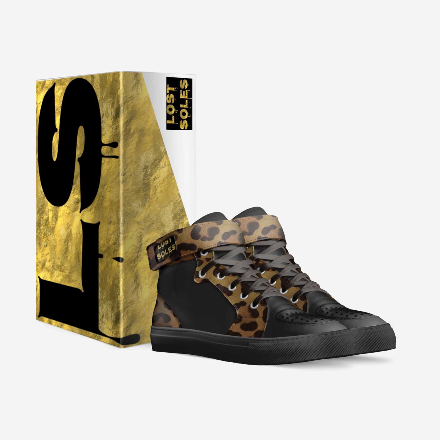 Kickback custom made in Italy shoes by Eddie Woods | Box view