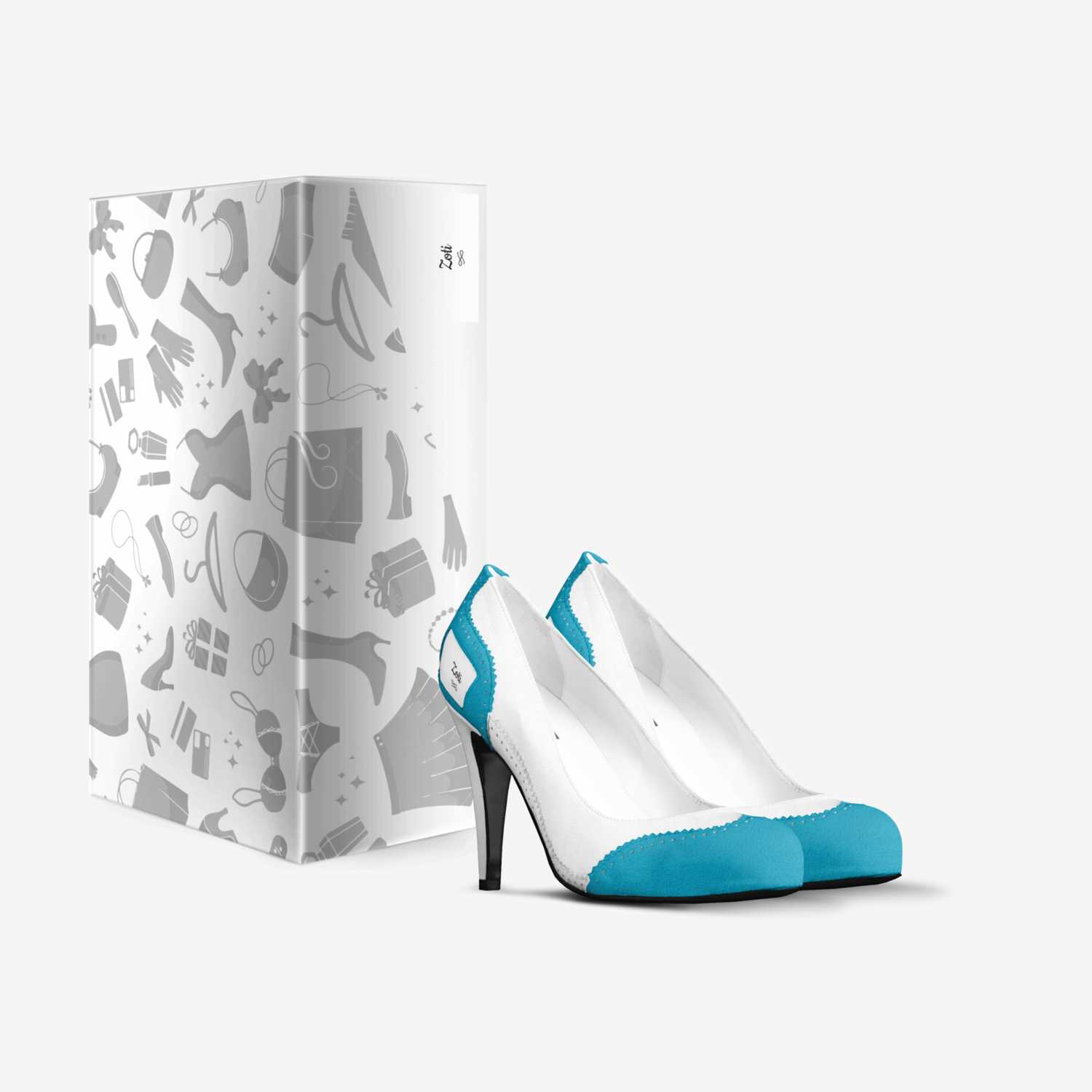 Zoti custom made in Italy shoes by Lebogang Rahlao | Box view