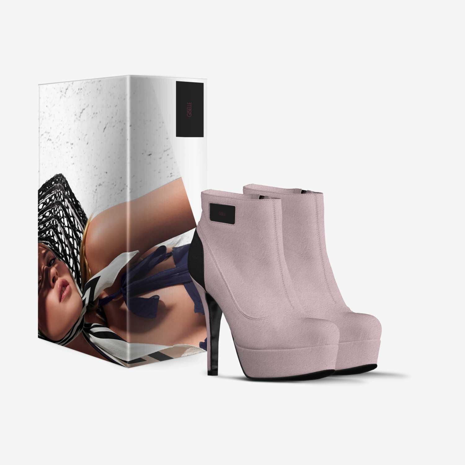 Giselle custom made in Italy shoes by Vasso Racine | Box view