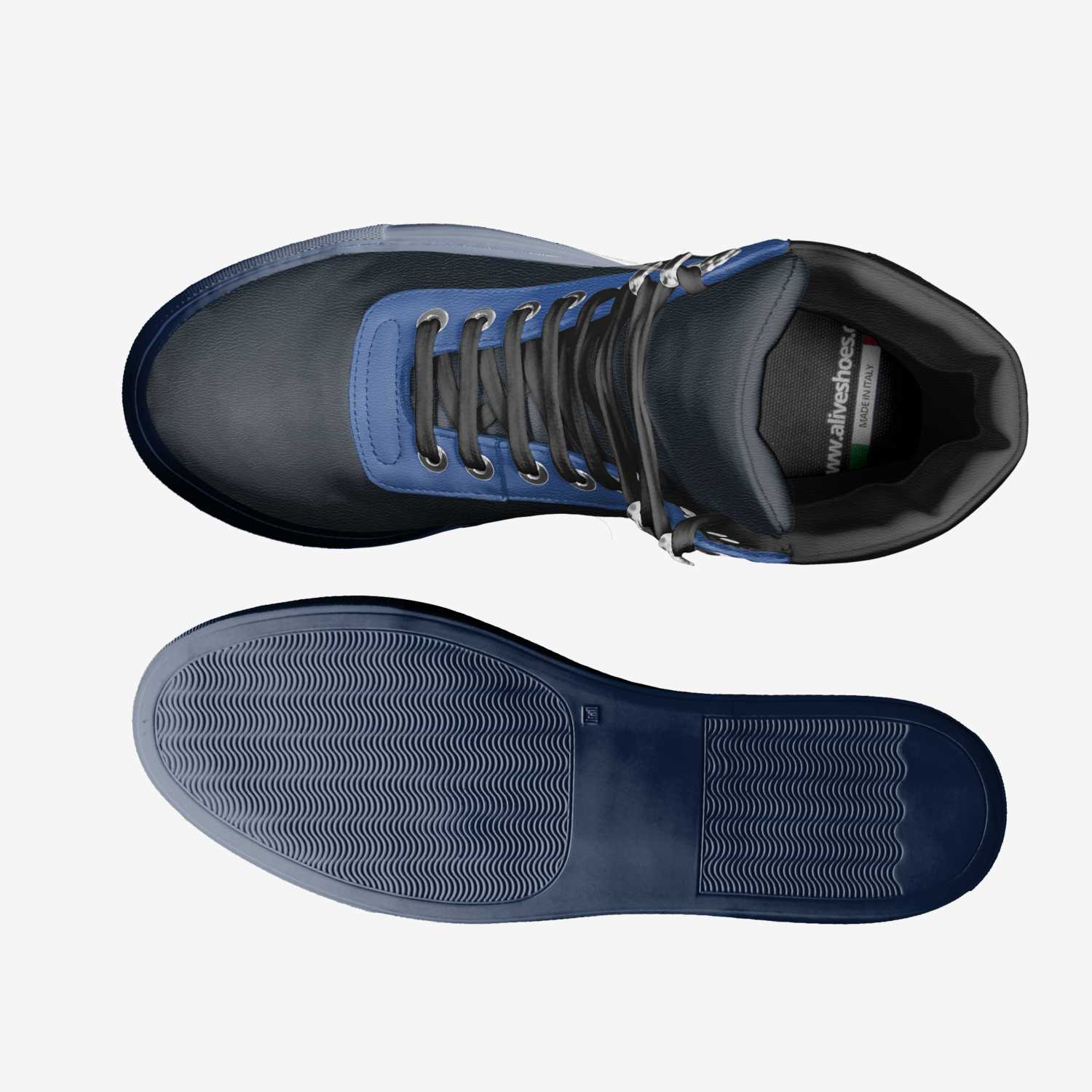Tempo custom made in Italy shoes by Leslie Escalante | Top view