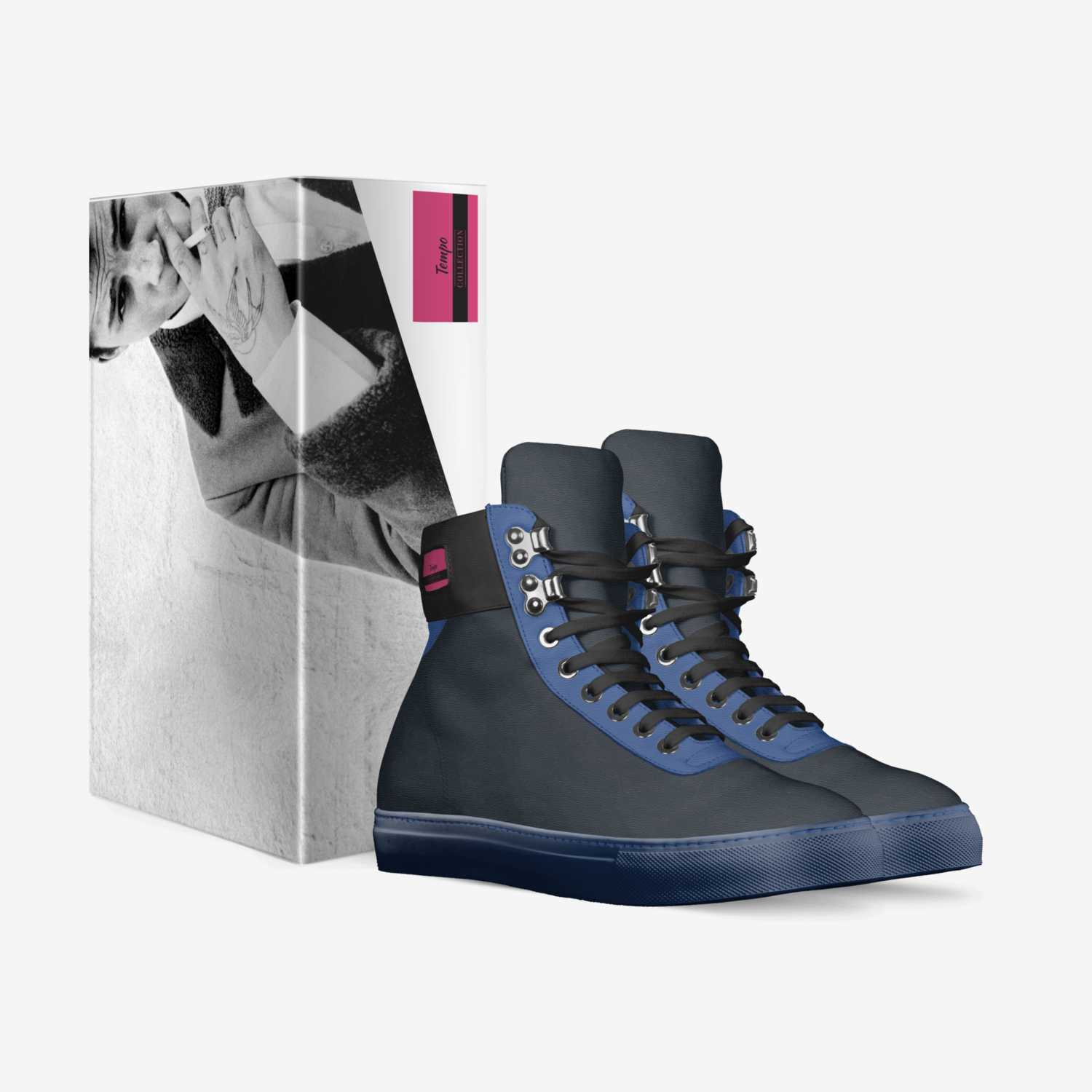 Tempo custom made in Italy shoes by Leslie Escalante | Box view