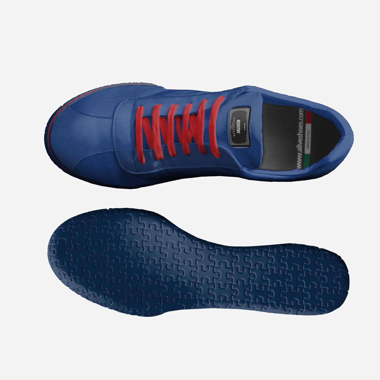 MAC custom made in Italy shoes by Novotny Platinum | Top view