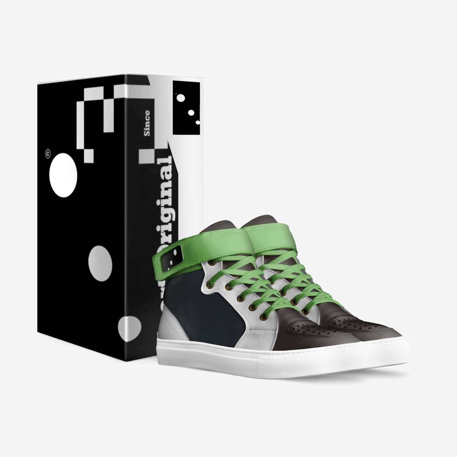Tremo custom made in Italy shoes by Lebogang Mokwebo | Box view