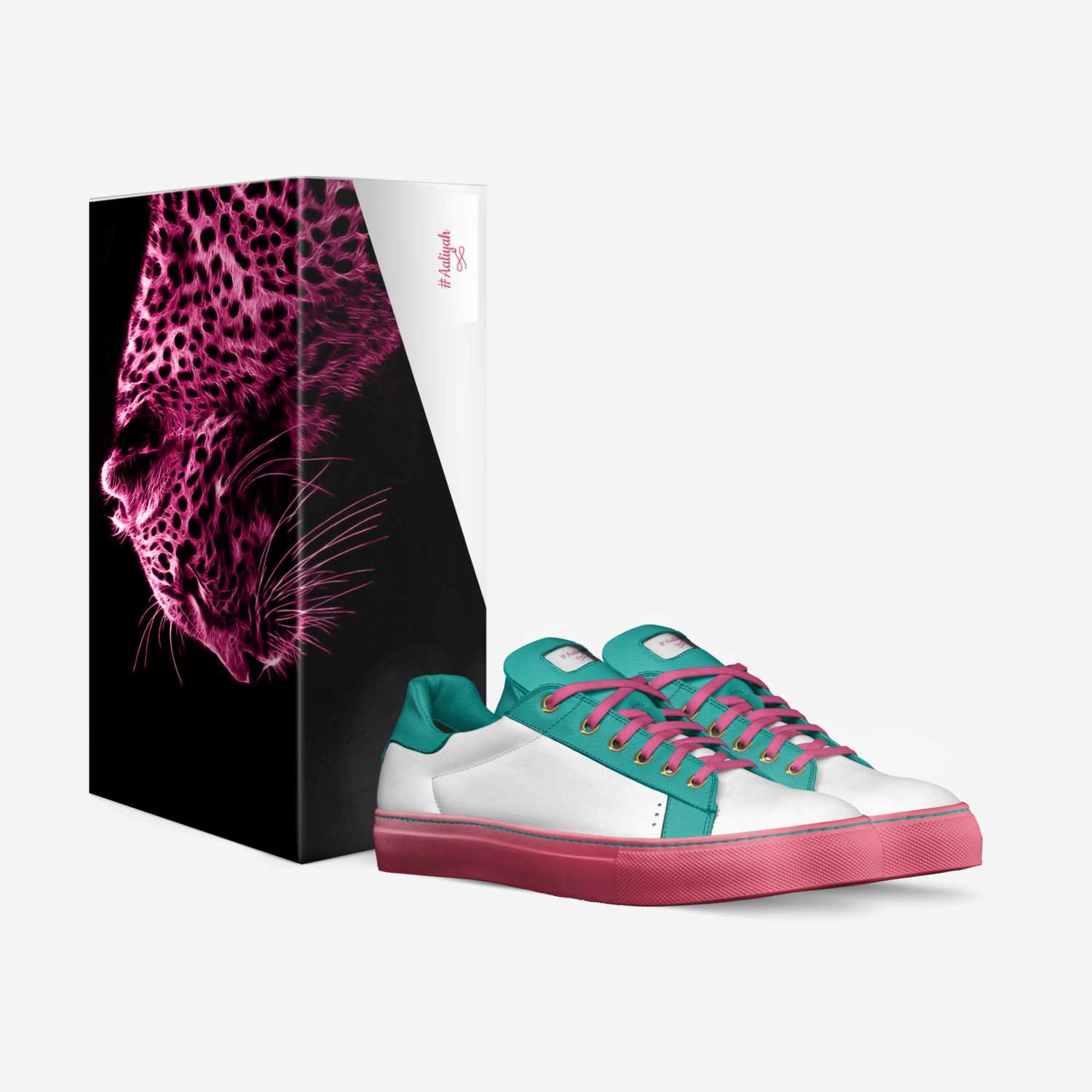 #Aaliyah  custom made in Italy shoes by Lisa Walters | Box view