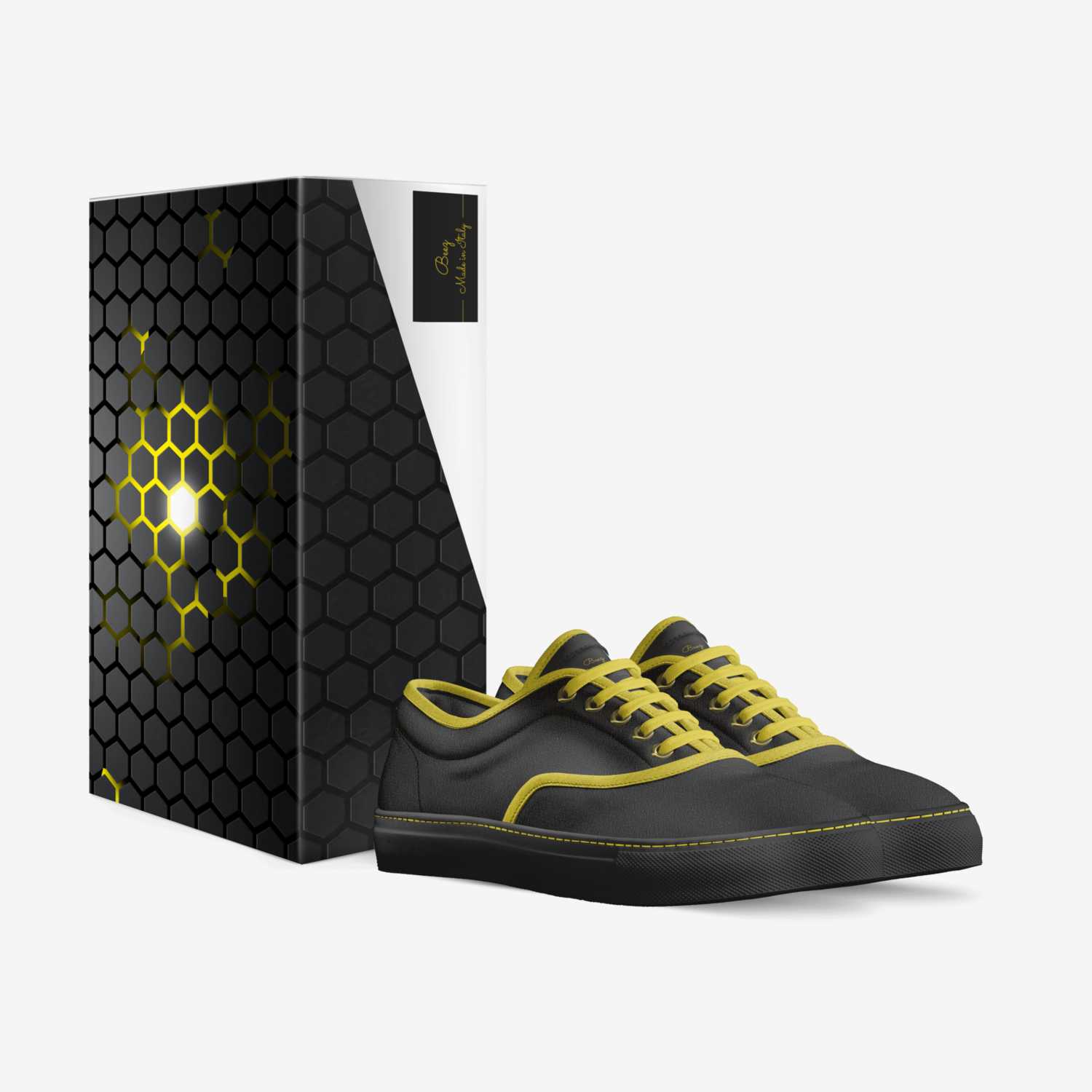 Beez custom made in Italy shoes by Rebecca Saul | Box view