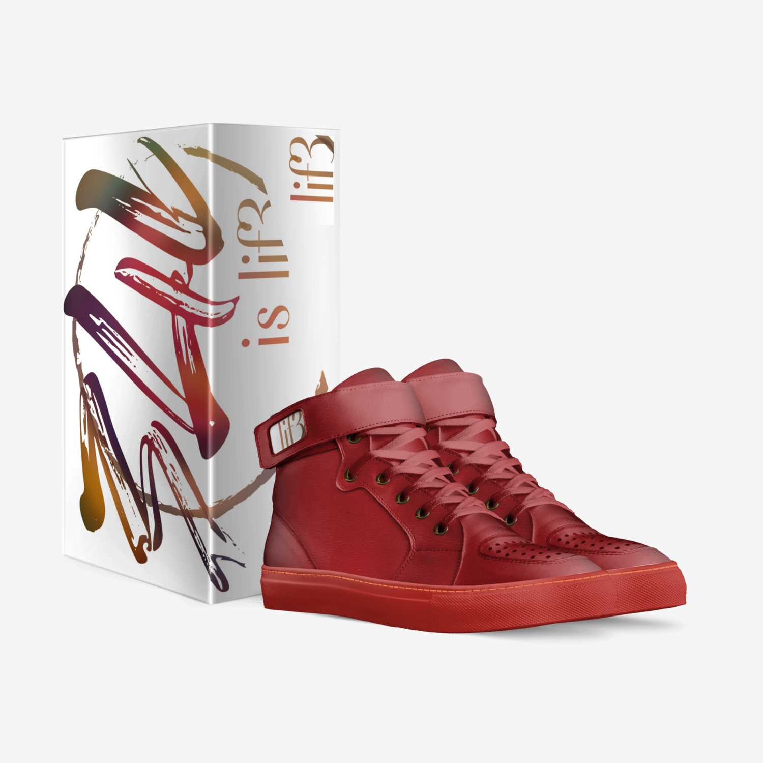 lif3-1 custom made in Italy shoes by Wendell Miller | Box view