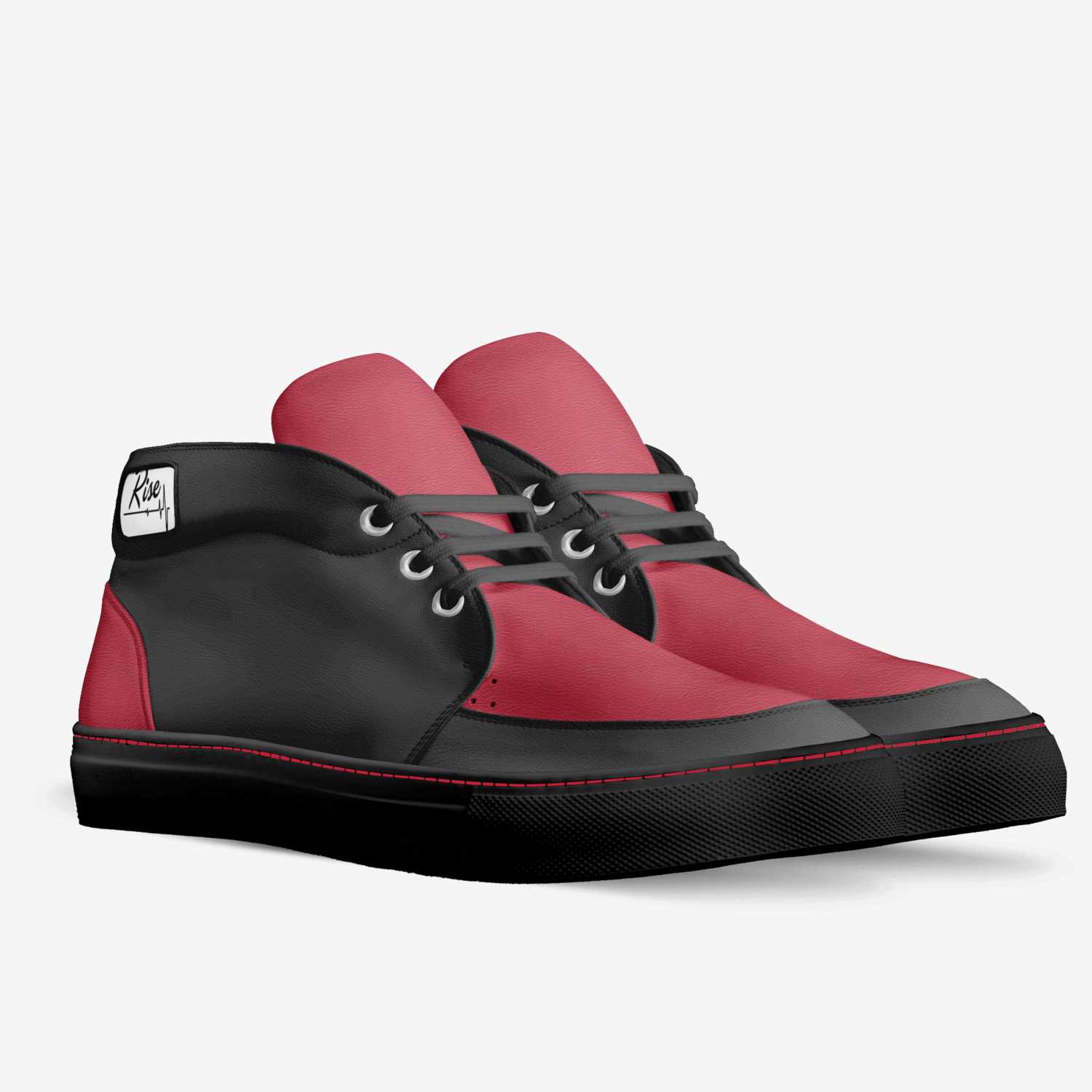 Lifeline shoes custom made in Italy shoes by Dwayne Lopes | Double view