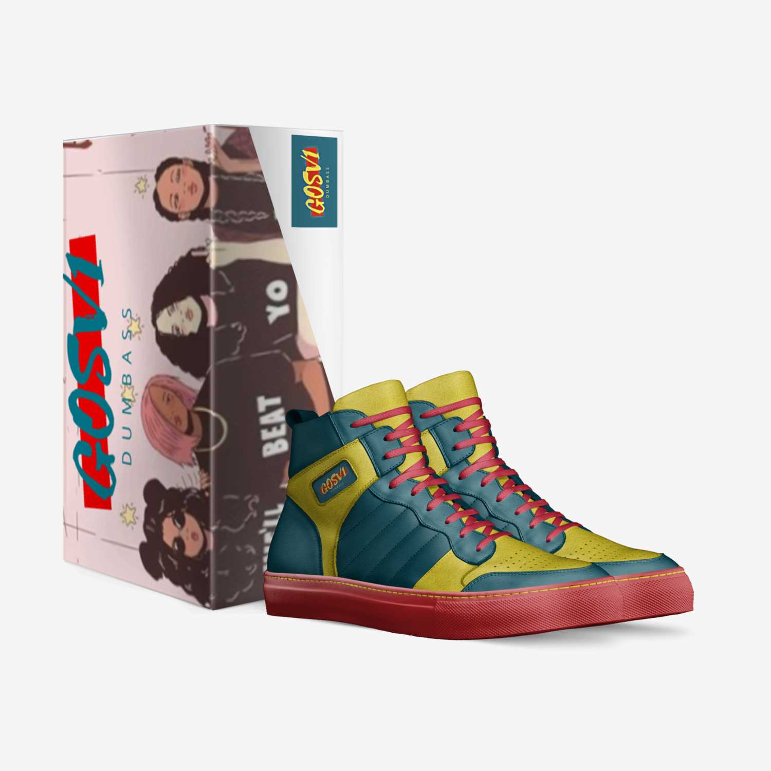 GOS V1 custom made in Italy shoes by Blake Mofoah | Box view