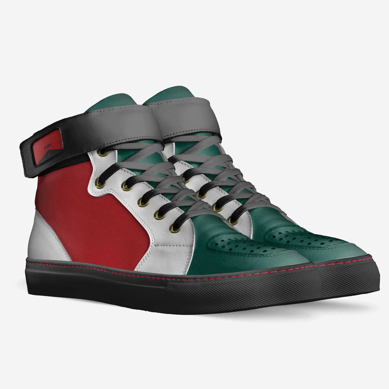SABA custom made in Italy shoes by Njuwa Maina | Double view