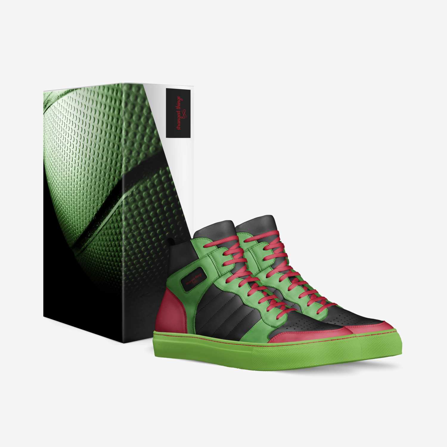  strangest things custom made in Italy shoes by Demaria Simmons | Box view