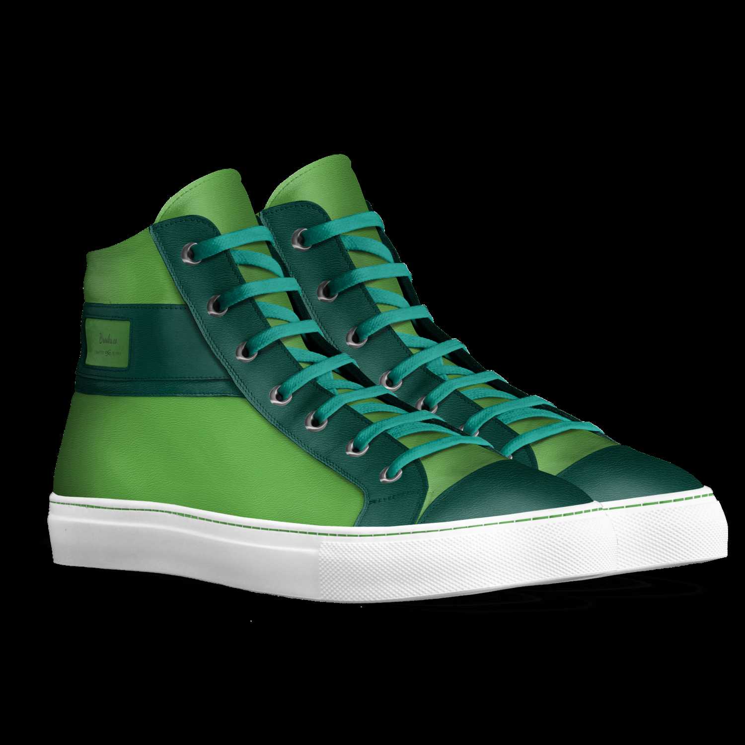 Brooks high top sneakers top