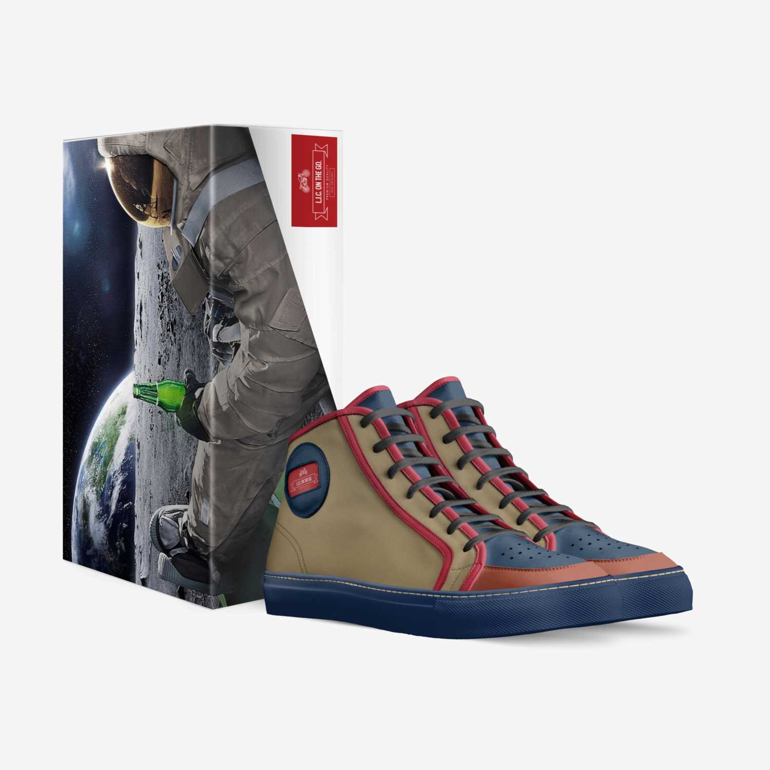 L.J.C. on The Go. custom made in Italy shoes by Louis Cotton | Box view