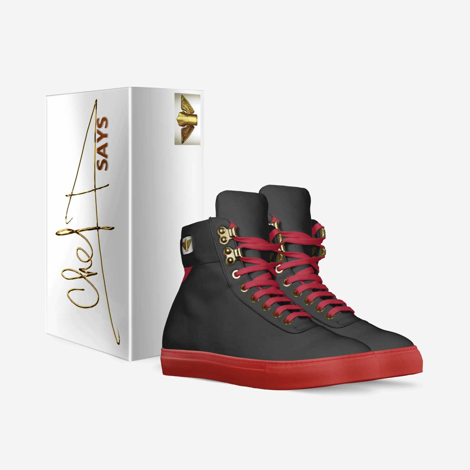 Challenger Series custom made in Italy shoes by Chef Daniel Young | Box view