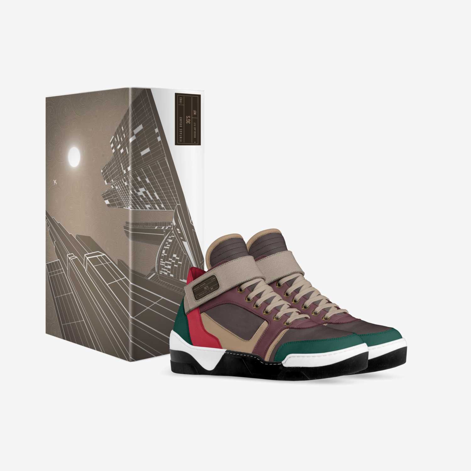 3G's custom made in Italy shoes by Rastafasi Iosua | Box view