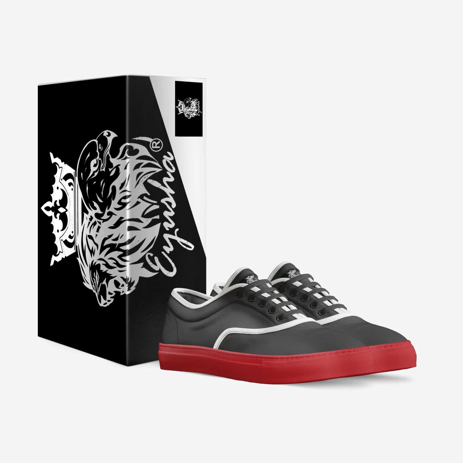 Eyusha custom made in Italy shoes by Eyoab Dejene | Box view