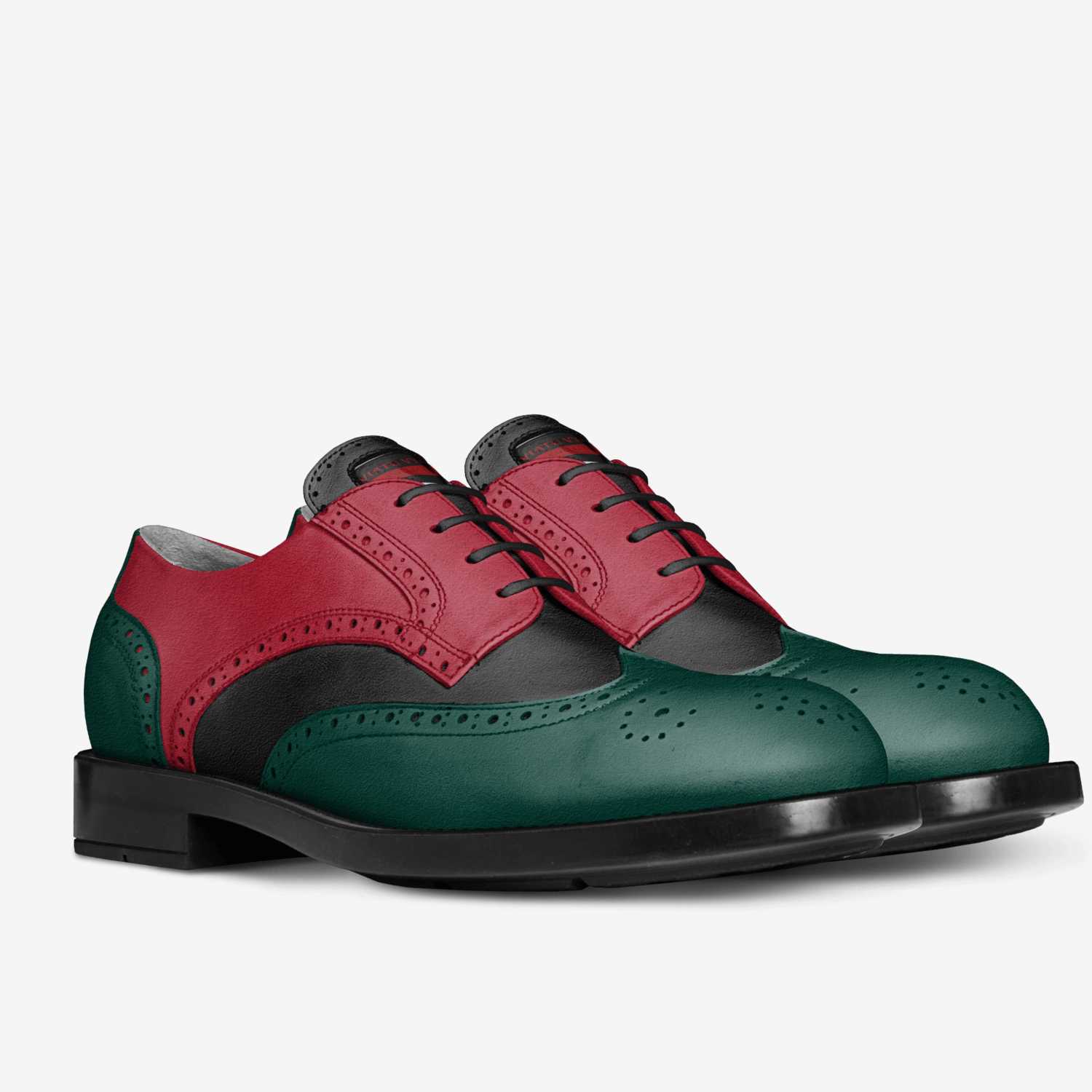Nguvu custom made in Italy shoes by Scott Thomas | Double view