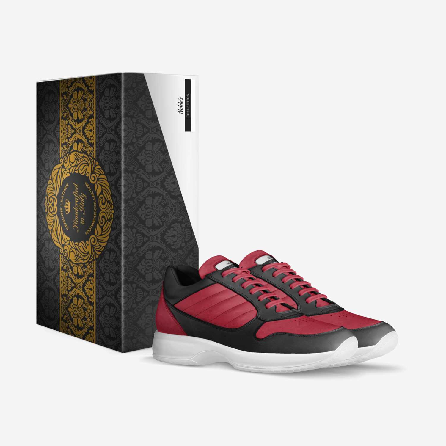 Noble’s  custom made in Italy shoes by Kristi Lightfoot | Box view