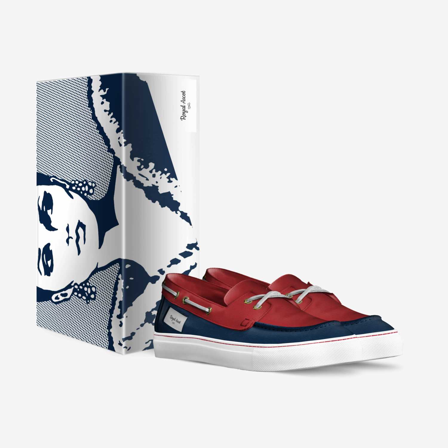 Royal Ascot custom made in Italy shoes by Shoaib Mohammad | Box view