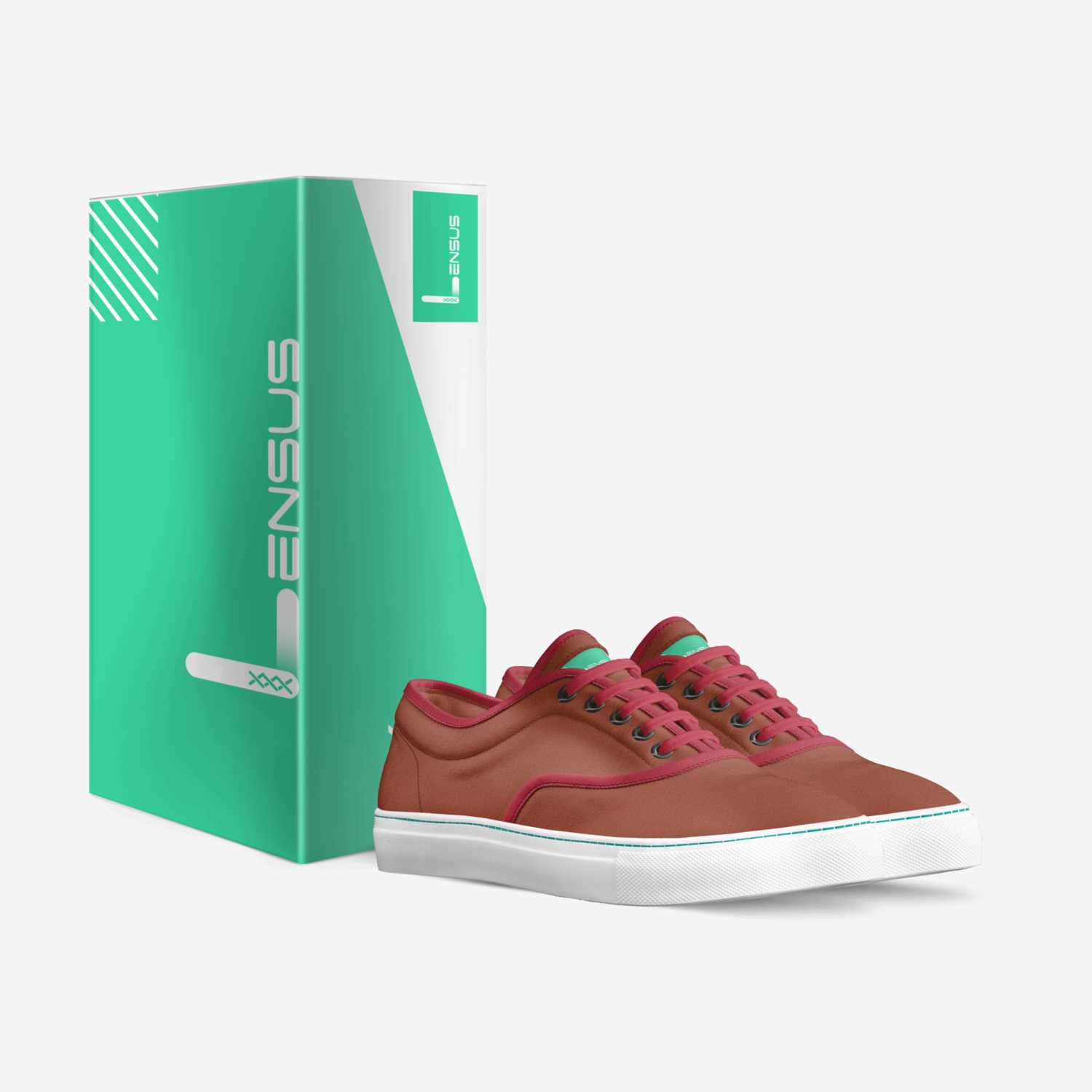 Lensus One custom made in Italy shoes by Afta Bintang | Box view
