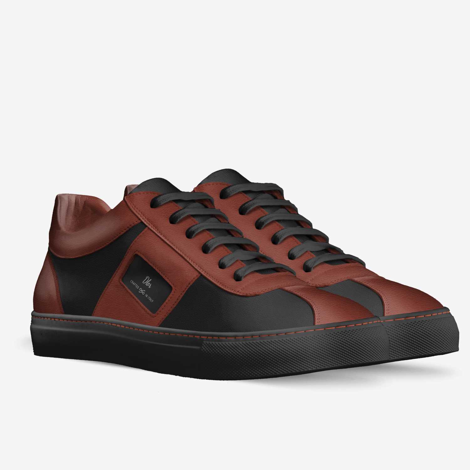 Dlor custom made in Italy shoes by Delores Bright | Double view