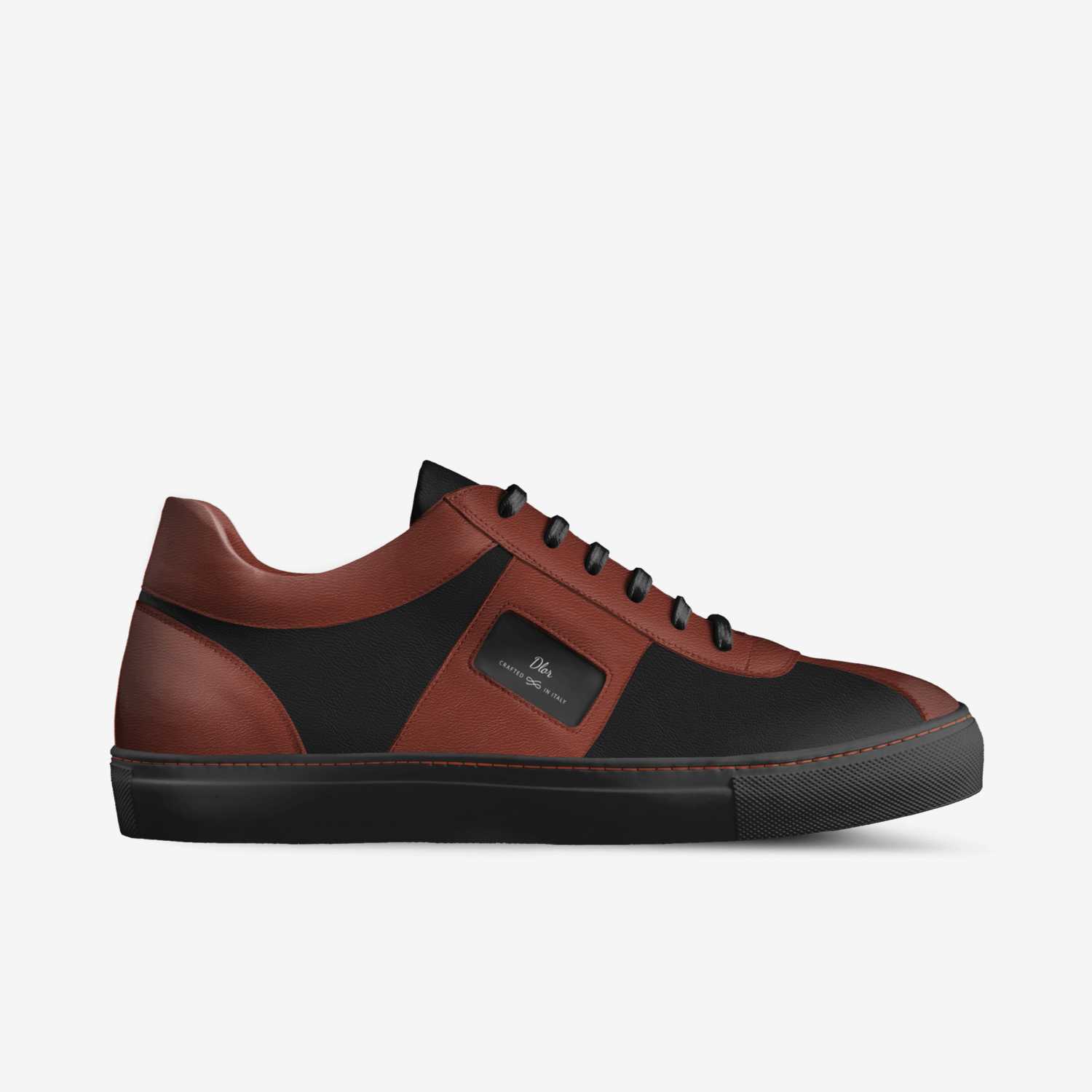 Dlor custom made in Italy shoes by Delores Bright | Side view